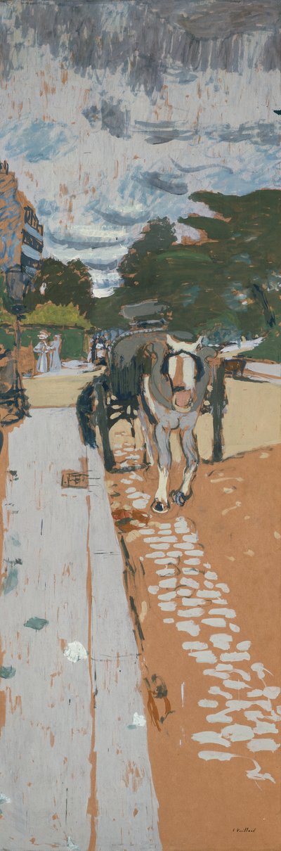 The Watering Cart by Edouard Vuillard