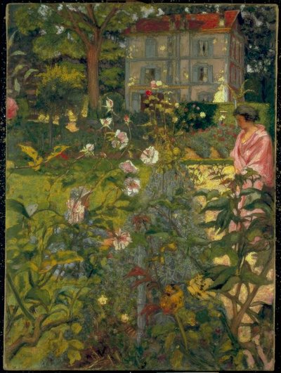 The Garden of Vaucresson by Edouard Vuillard