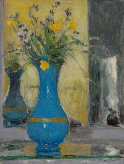 The Blue Vase by Edouard Vuillard