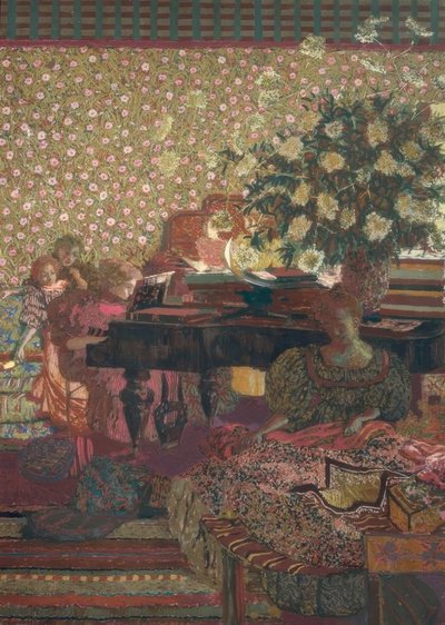 The Piano (The Music) by Edouard Vuillard