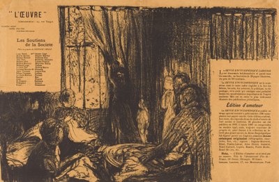 The Supports of Society by Edouard Vuillard
