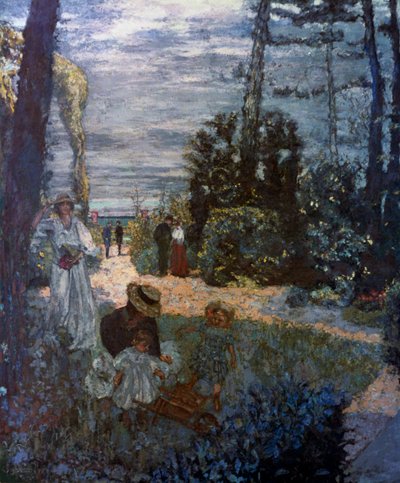 Lunch at Vasouy by Edouard Vuillard