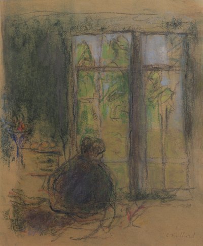Madame Vuillard at the Window by Edouard Vuillard