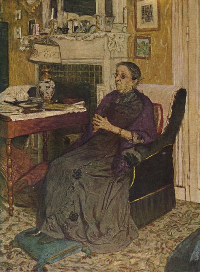 Mme Kapferer 1919, 1919, 1946 by Edouard Vuillard