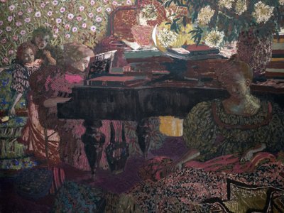 Music (detail) by Edouard Vuillard