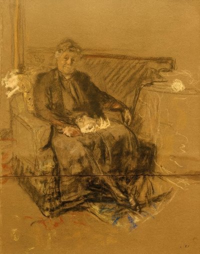 Portrait of Madame Bénard II by Edouard Vuillard