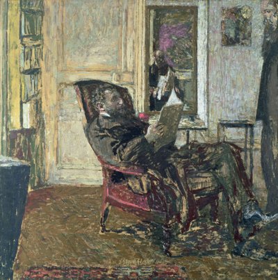 Portrait of Thadee Natanson (1868-1952) by Edouard Vuillard