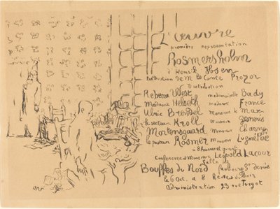 Rosmersholm by Edouard Vuillard