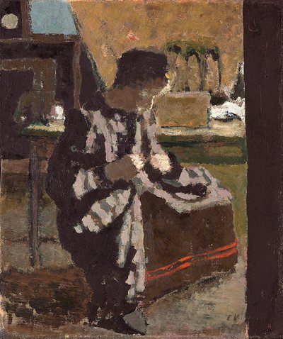 Sewing by Edouard Vuillard