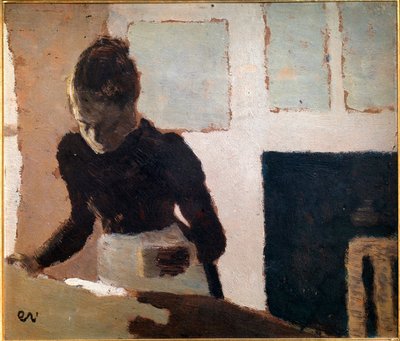 The 20th century ironer by Edouard Vuillard