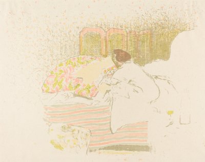 The Birth of Annette by Edouard Vuillard