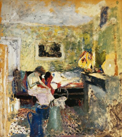 The Green Room by Edouard Vuillard