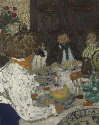 The Luncheon by Edouard Vuillard