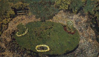 The Round Lawn by Edouard Vuillard