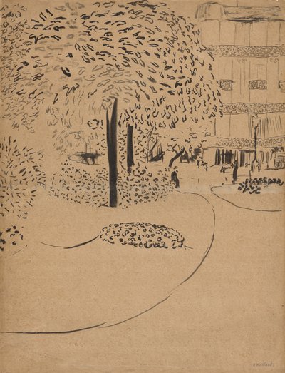 The Square, 1910 by Edouard Vuillard
