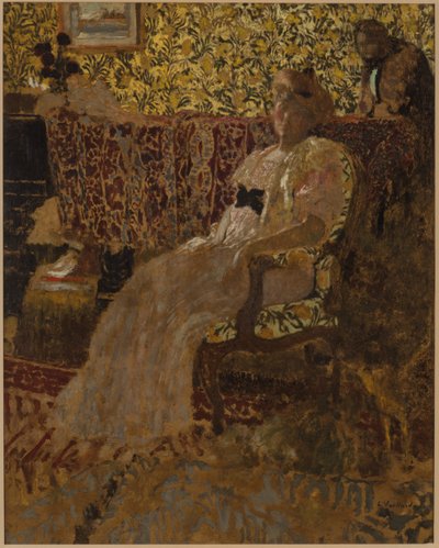 The Woman in the Chair by Edouard Vuillard