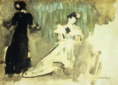 Two Women by Edouard Vuillard