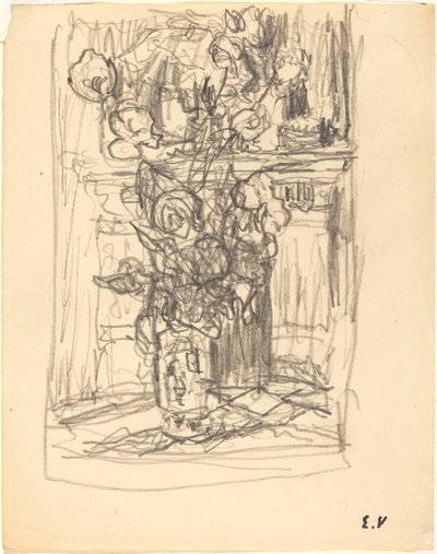 Vase of Flowers by Edouard Vuillard