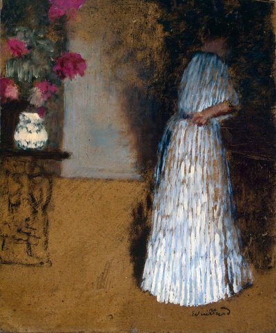 Young Woman in a Room by Edouard Vuillard