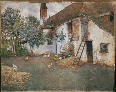 Farm in Lower Austria by Eduard Ameseder