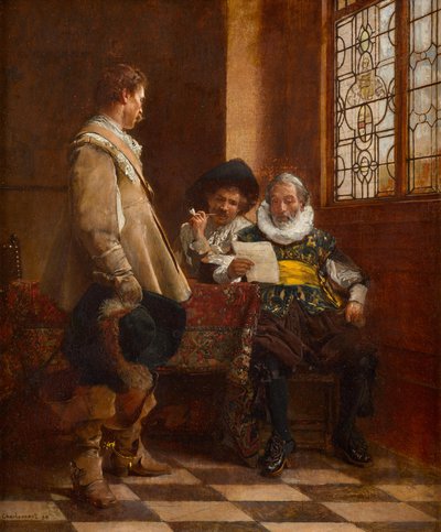 A Letter by Eduard Charlemont