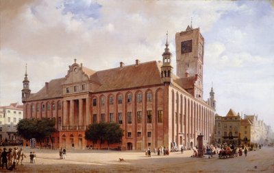 City Hall at Thorn by Eduard Gaertner