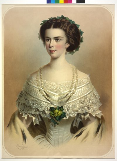 Elisabeth Empress of Austria by Eduard Kaiser