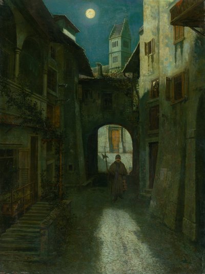 Night Watch in the Old Town by Eduard Majsch