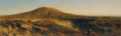 The Summit of Etna 1878 by Eduard Peithner von Lichtenfels