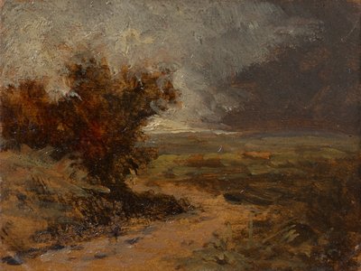 Thunderstorm Landscape by Eduard Peithner von Lichtenfels