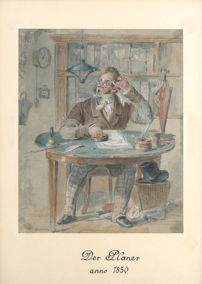 The Biedermeier Official by Eduard Ritter