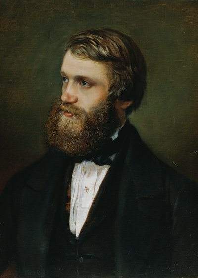 Self-Portrait by Eduard Ritter von Engerth