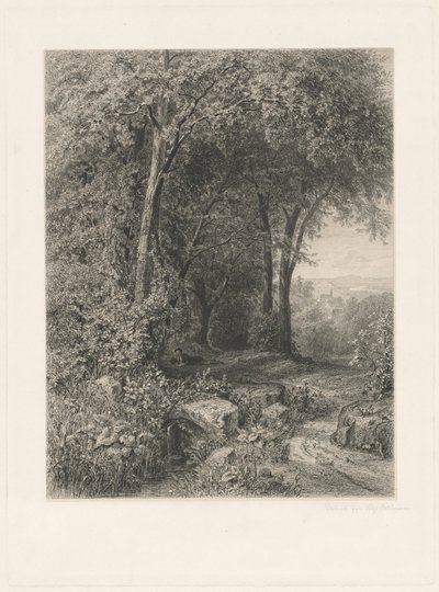 Summer by Eduard Willmann, after Julius Mařák