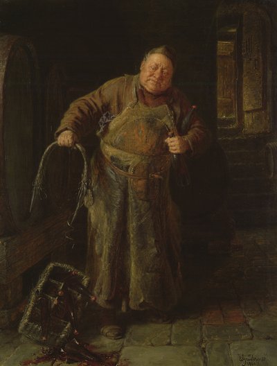 The Broken Handle, 1900 by Eduard von Grutzner
