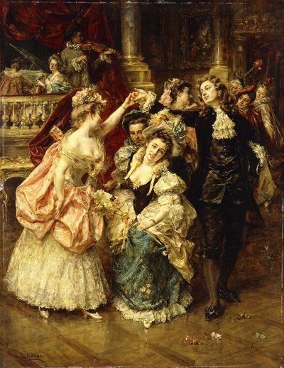 The Farandole Dance by Eduardo Leon Garrido