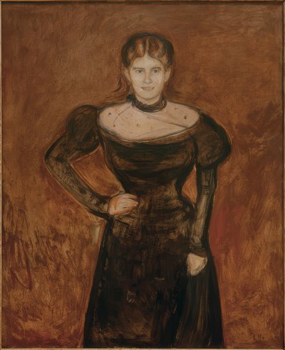 Aase Nørregaard by Edvard Munch