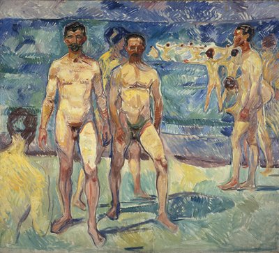 Bathing Men by Edvard Munch