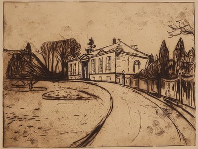 The House by Edvard Munch