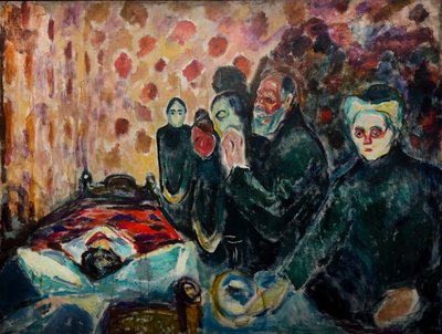 Fight Against Death by Edvard Munch