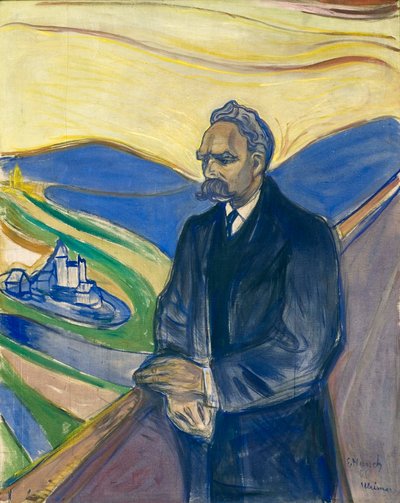 Friedrich Nietzsche by Edvard Munch