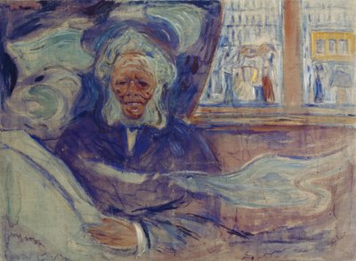 Ibsen at Grand Cafe by Edvard Munch