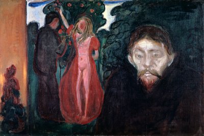 Jealousy, 1895 by Edvard Munch