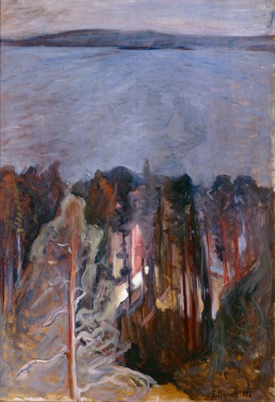 Landscape by Edvard Munch