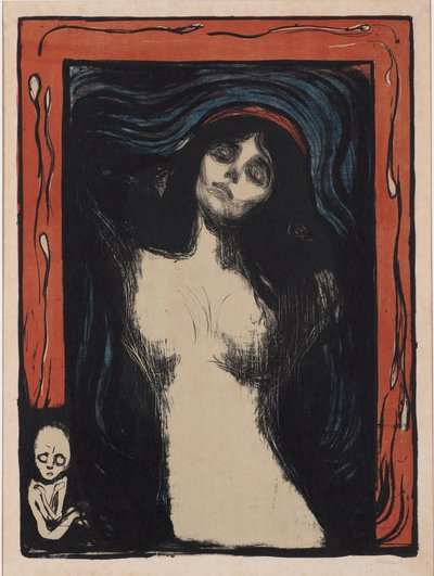 Madonna by Edvard Munch