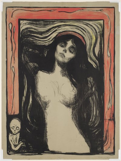 Madonna by Edvard Munch