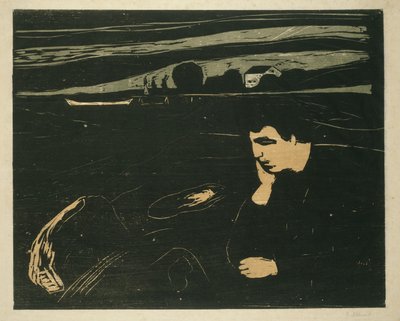 Melancholy III, 1902 by Edvard Munch