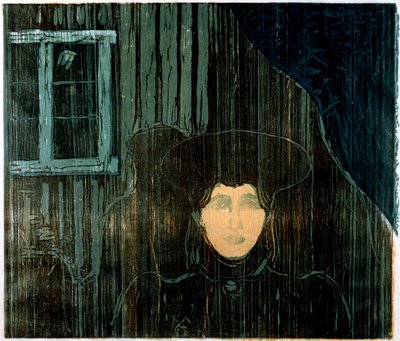 Moonshine by Edvard Munch