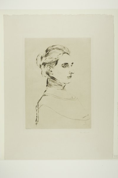 Mrs. Marie Linde by Edvard Munch