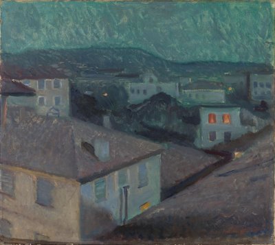 Night in Nice by Edvard Munch