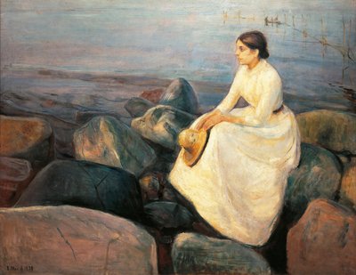 Inger on the Beach by Edvard Munch